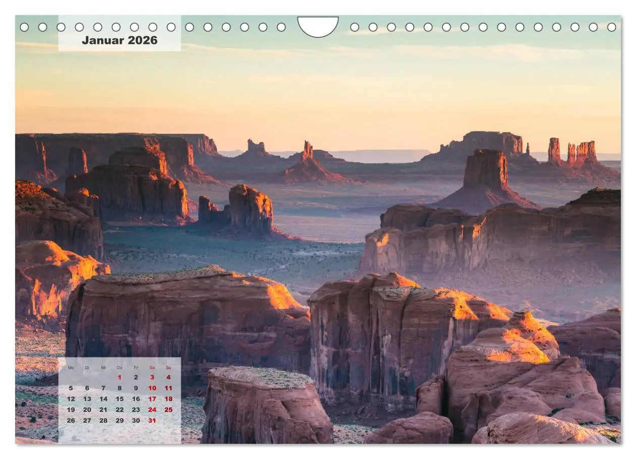 Bild: 9783457911167 | USA Südwesten - Atemberaubende Aussichten (Wandkalender 2026 DIN A4...