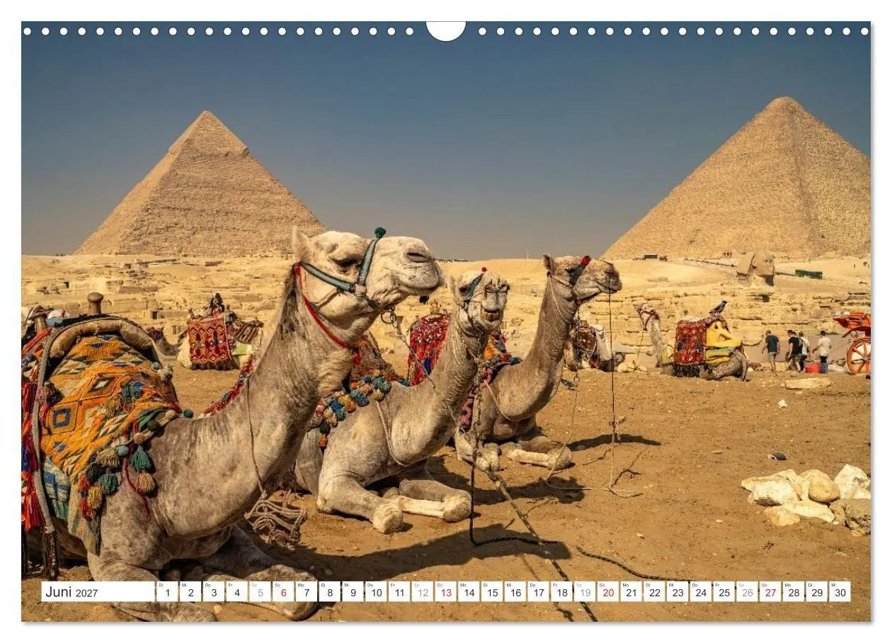 Bild: 9783516791167 | Ägypten - Kairo + Gizeh (Wandkalender 2027 DIN A3 quer), CALVENDO...