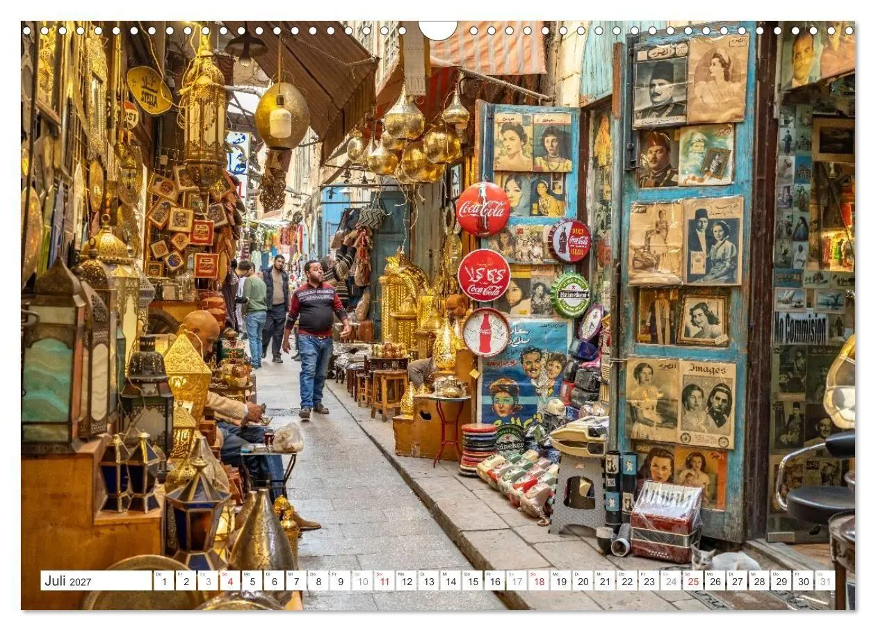 Bild: 9783516791167 | Ägypten - Kairo + Gizeh (Wandkalender 2027 DIN A3 quer), CALVENDO...