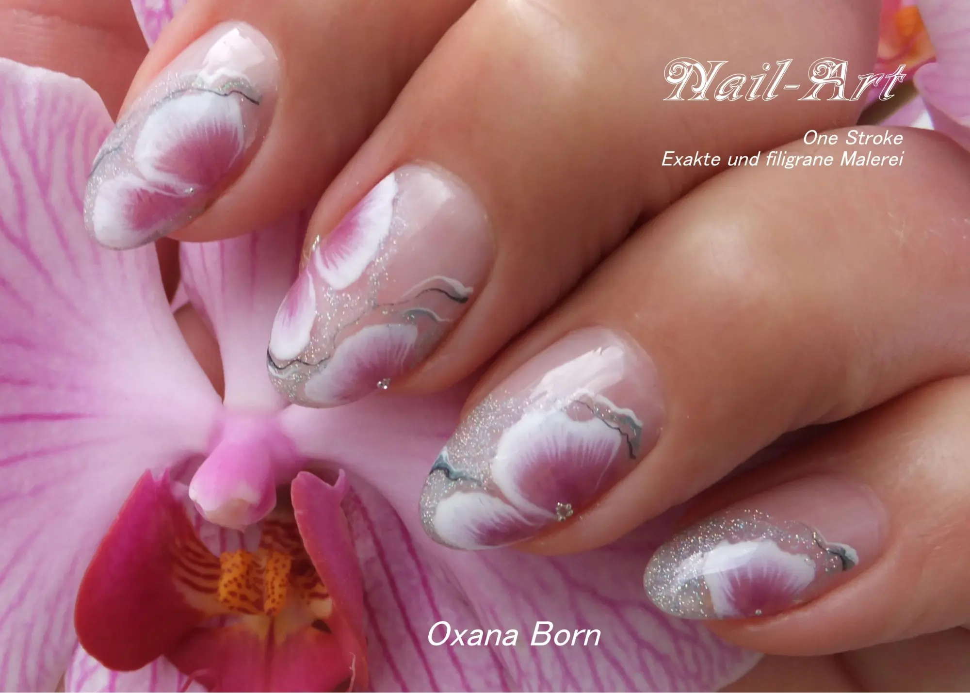 Cover: 9783752861167 | Nail-Art | One Stroke - Exakte und filigrane Malerei | Oxana Born
