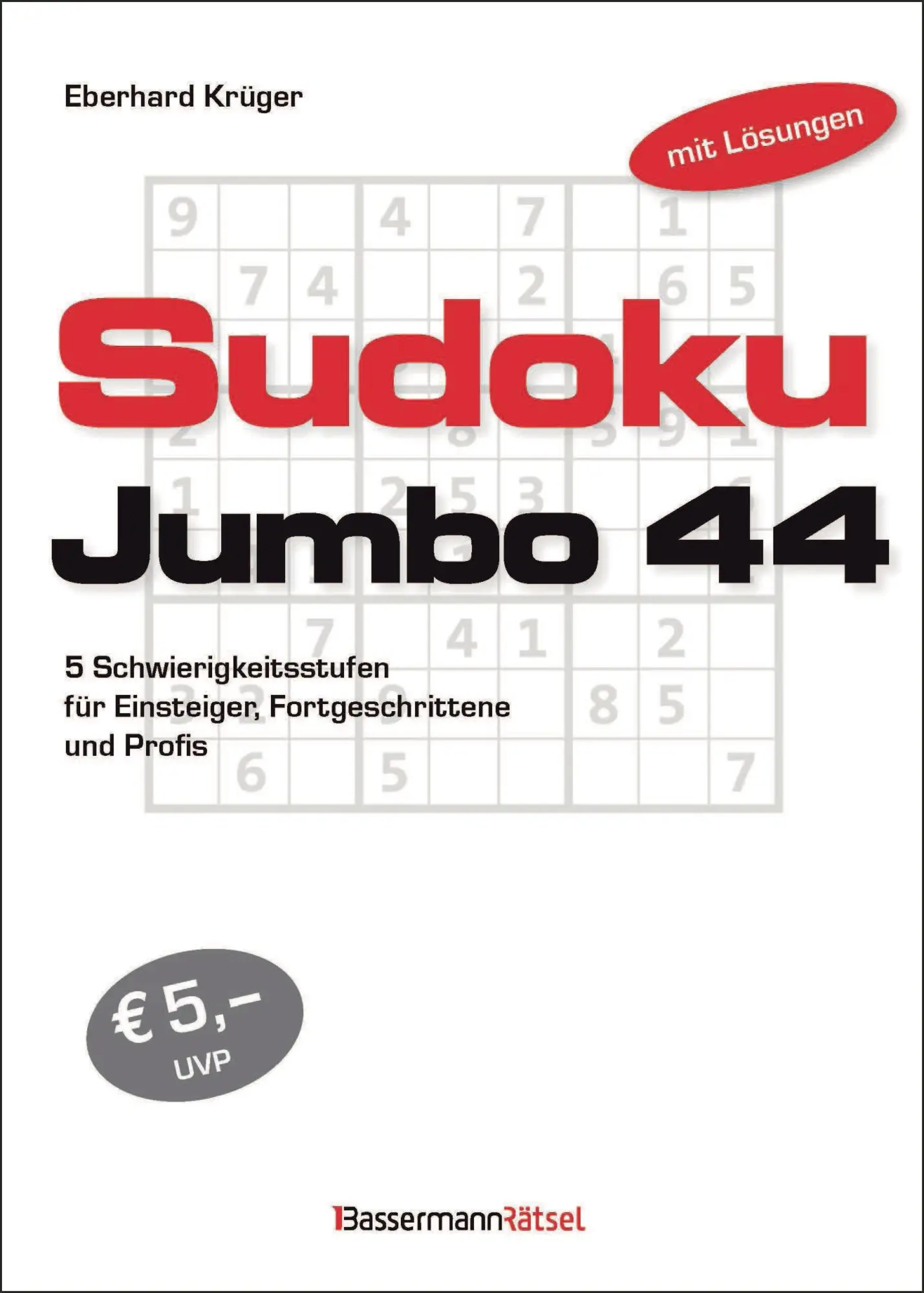Cover: 9783809451167 | Sudokujumbo 44 | Eberhard Krüger | Taschenbuch | 384 S. | Deutsch
