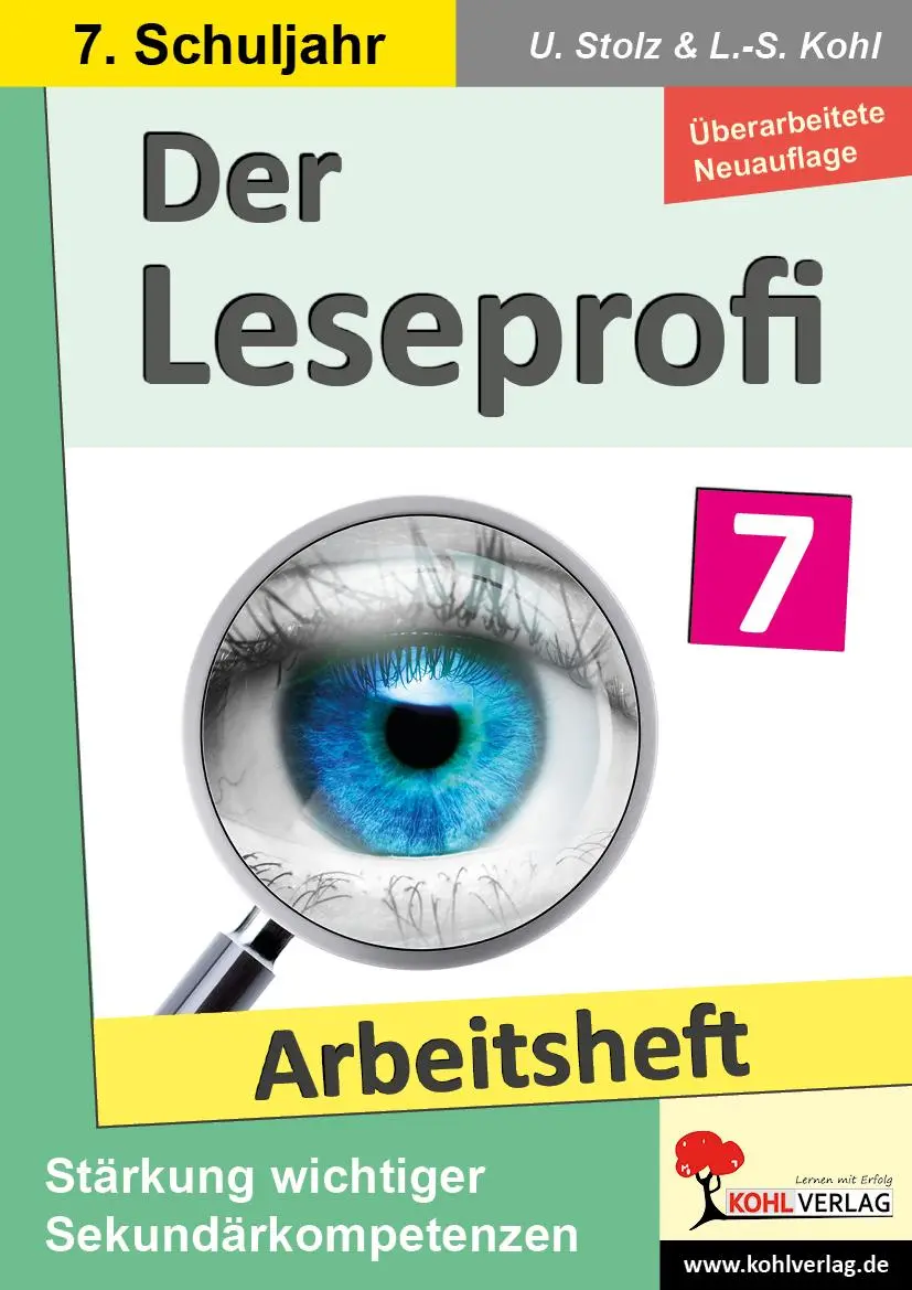 Cover: 9783988411167 | Der Leseprofi / Arbeitsheft - Fit durch Lesetraining / Klasse 7 | Buch