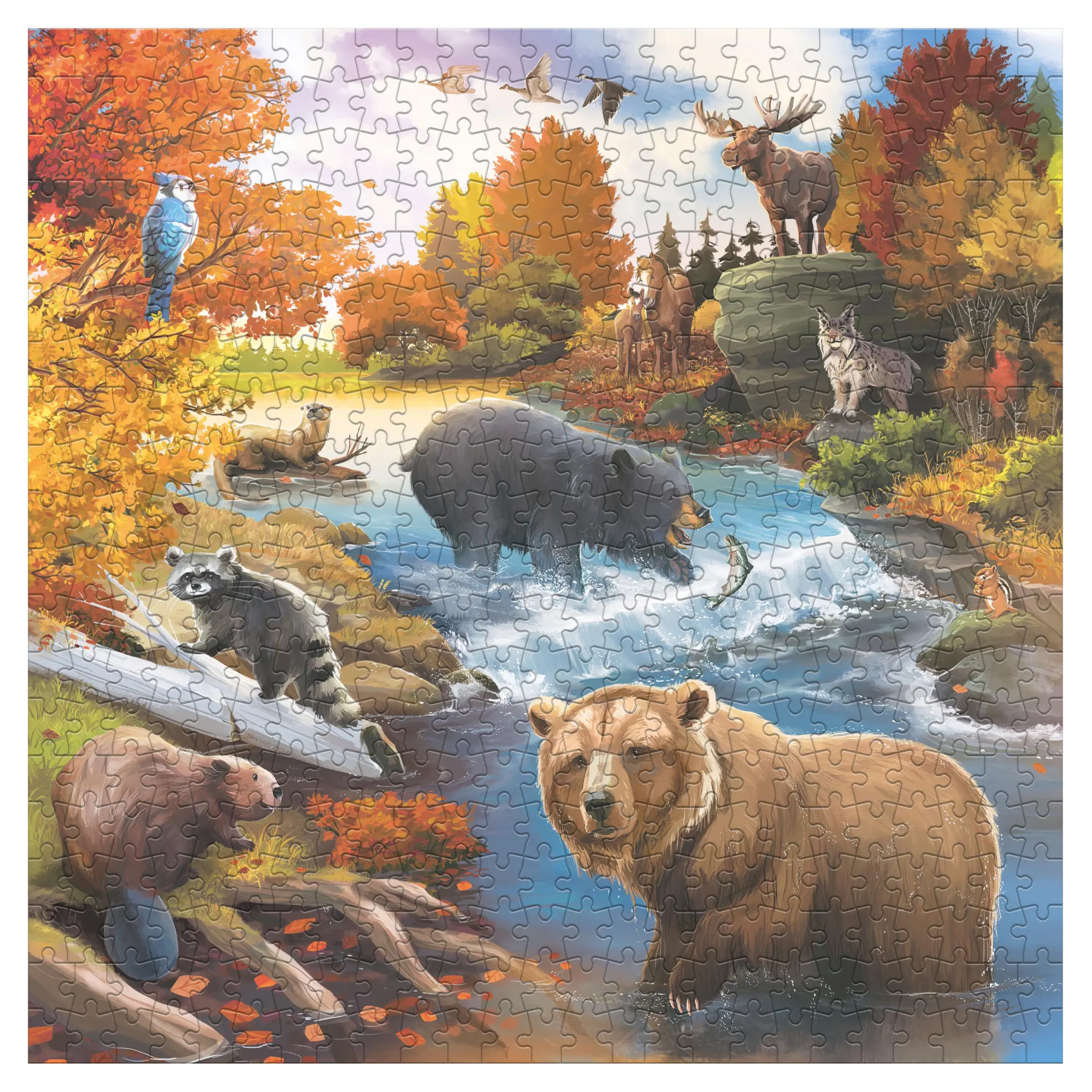 Bild: 4260671131267 | My Family Puzzle - Northern Wildlife 500 Teile | Spiel | N3126 | 2022