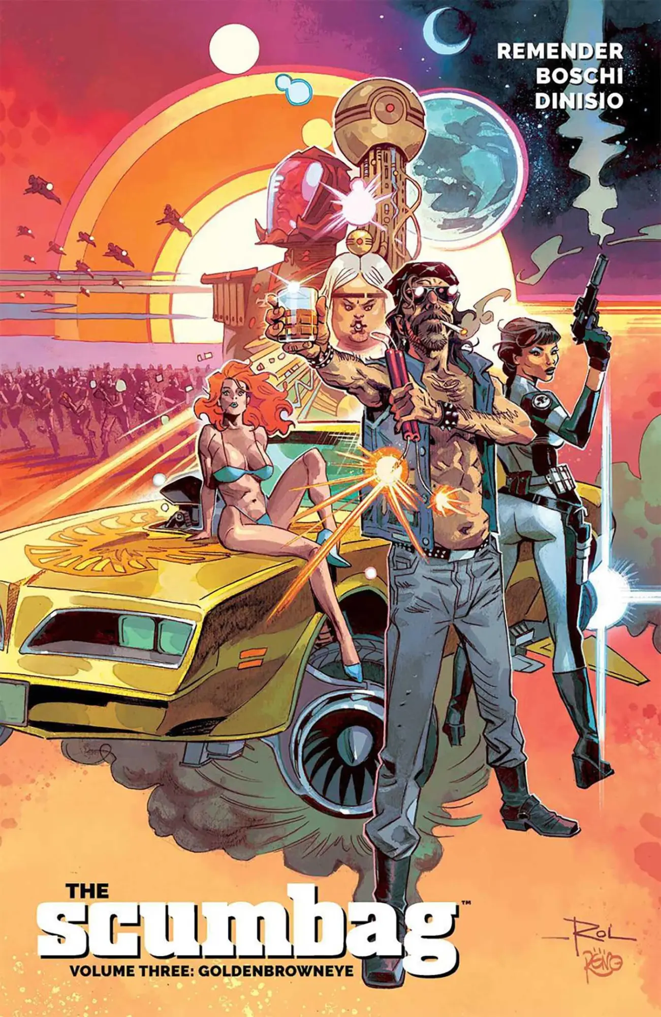Cover: 9781534321267 | Scumbag, Volume 3: Goldenbrowneye | Rick Remender | Taschenbuch | 2022