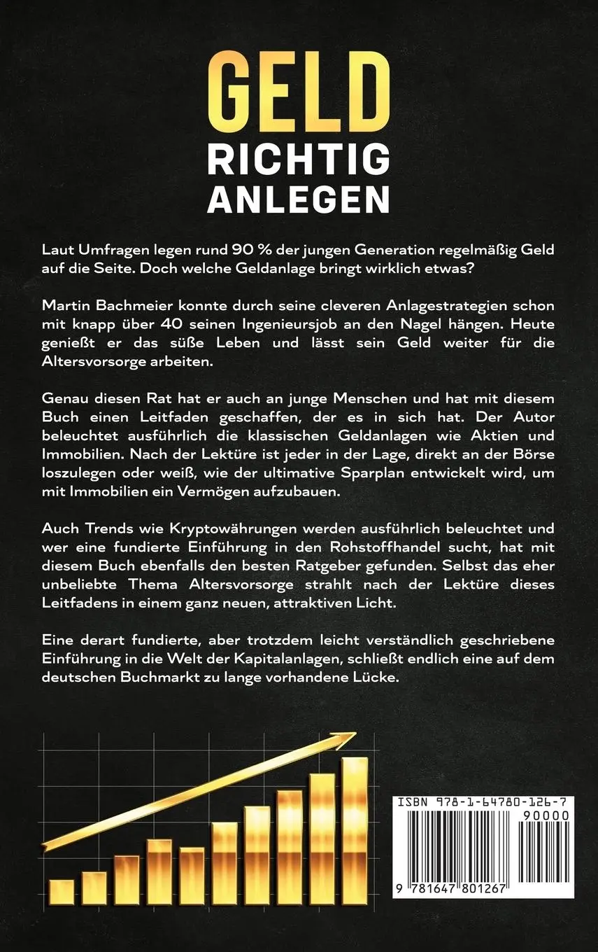Rückseite: 9781647801267 | Geld richtig anlegen | Martin Bachmeier | Buch | 2020