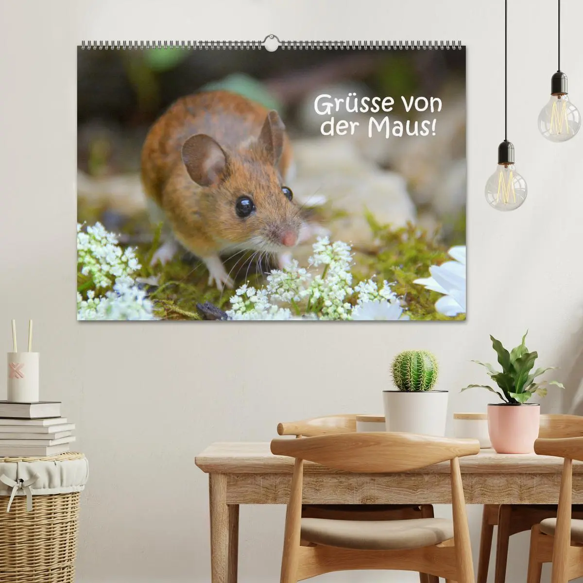 Bild: 9783457901267 | Grüsse von der Maus! (Wandkalender 2026 DIN A2 quer), CALVENDO...