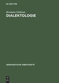 Cover: 9783484251267 | Dialektologie | Hermann Niebaum | Buch | VII | Deutsch | 1983