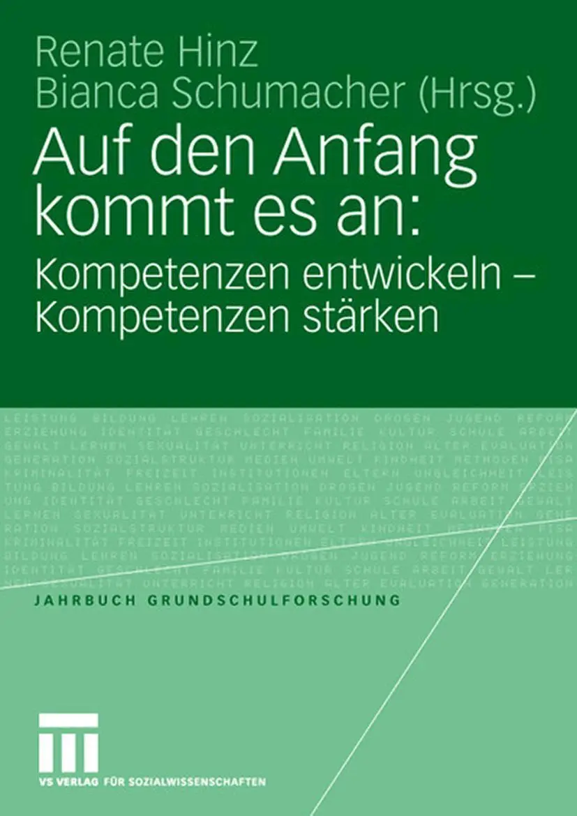 Cover: 9783531151267 | Auf den Anfang kommt es an: Kompetenzen entwickeln - Kompetenzen...