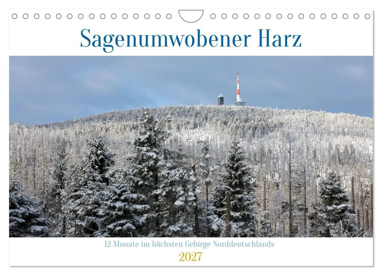 Cover: 9783569011267 | Sagenumwobener Harz (Wandkalender 2027 DIN A4 quer), CALVENDO...