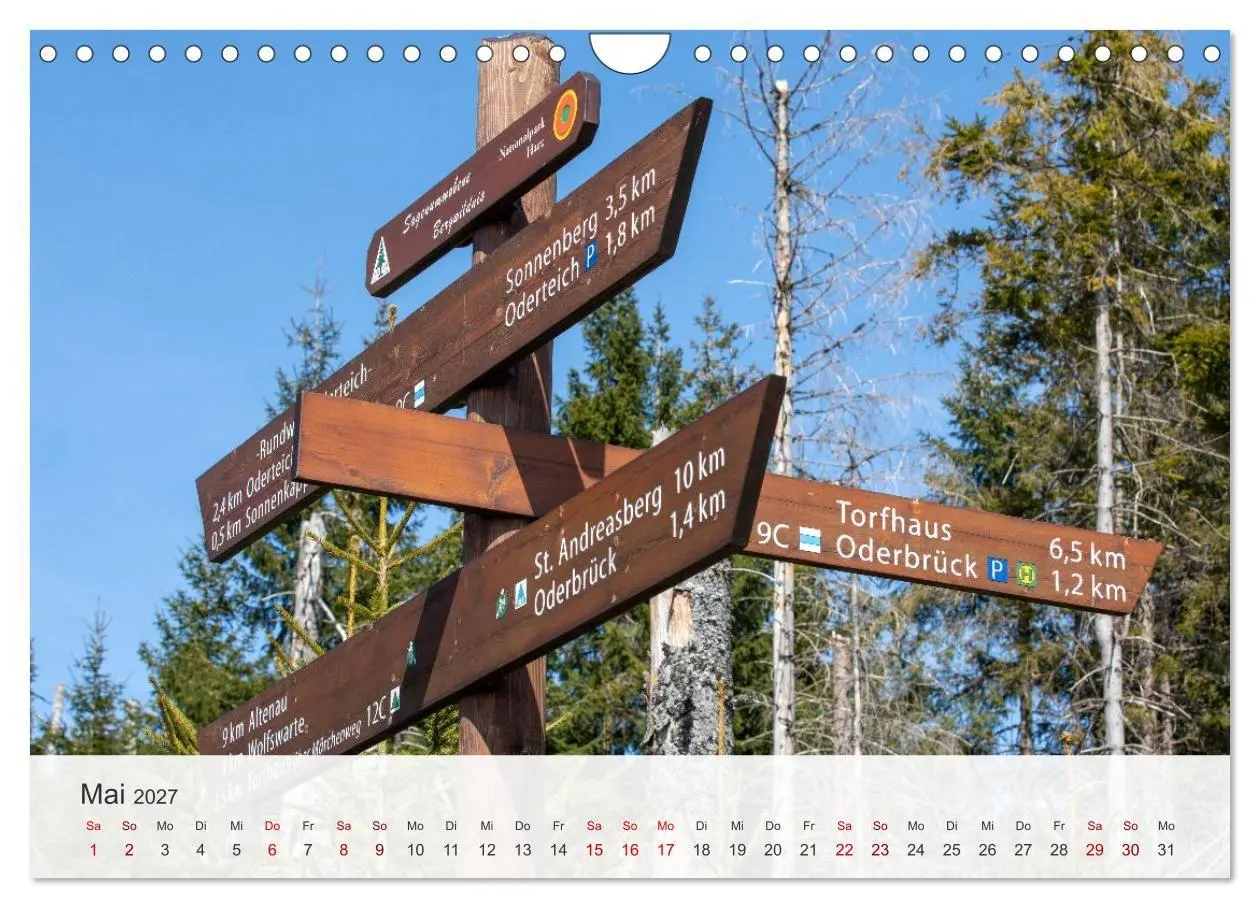 Bild: 9783569011267 | Sagenumwobener Harz (Wandkalender 2027 DIN A4 quer), CALVENDO...