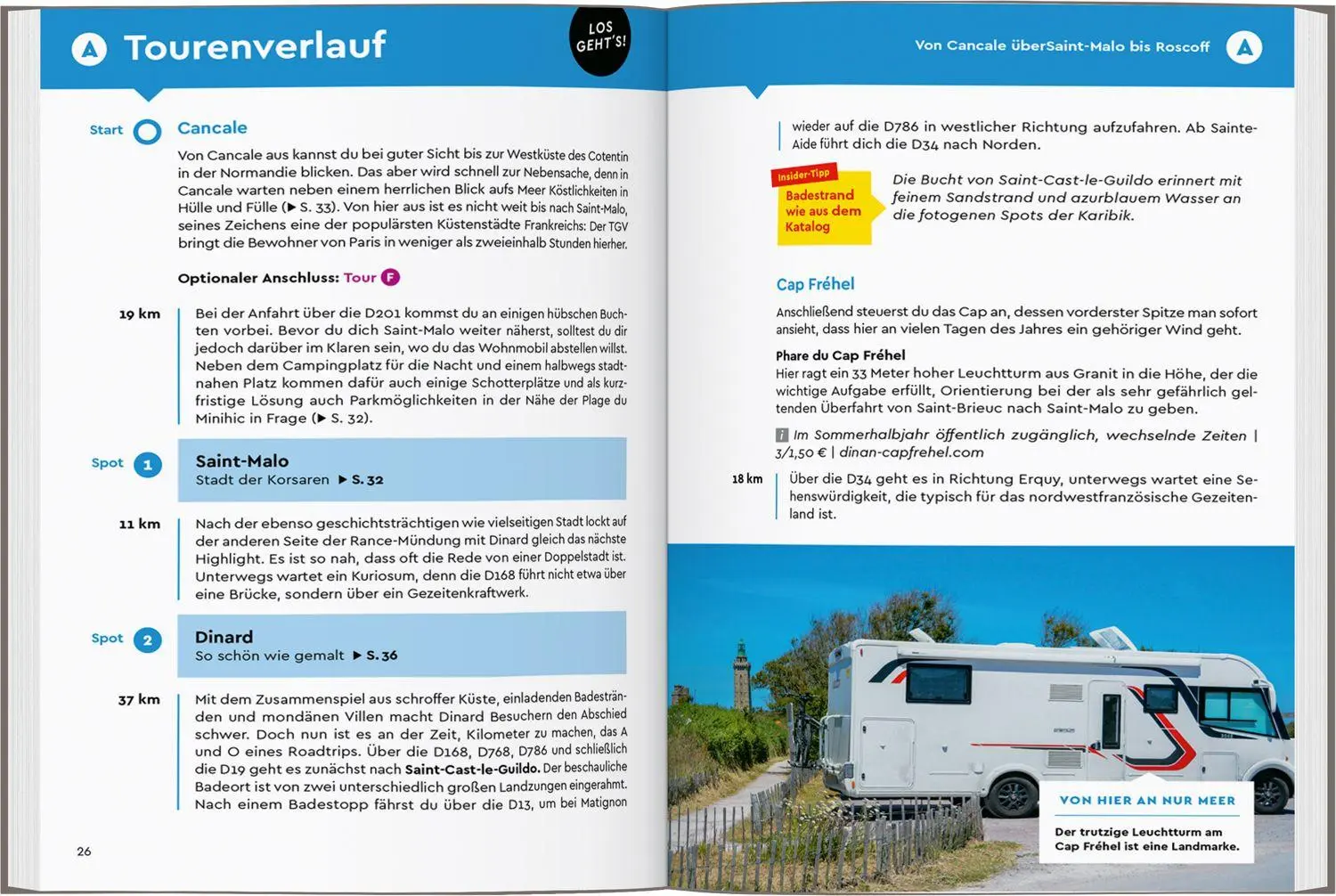 Bild: 9783575021267 | MARCO POLO Camper Guide Bretagne &amp; Normandie | Ralf Johnen | Buch