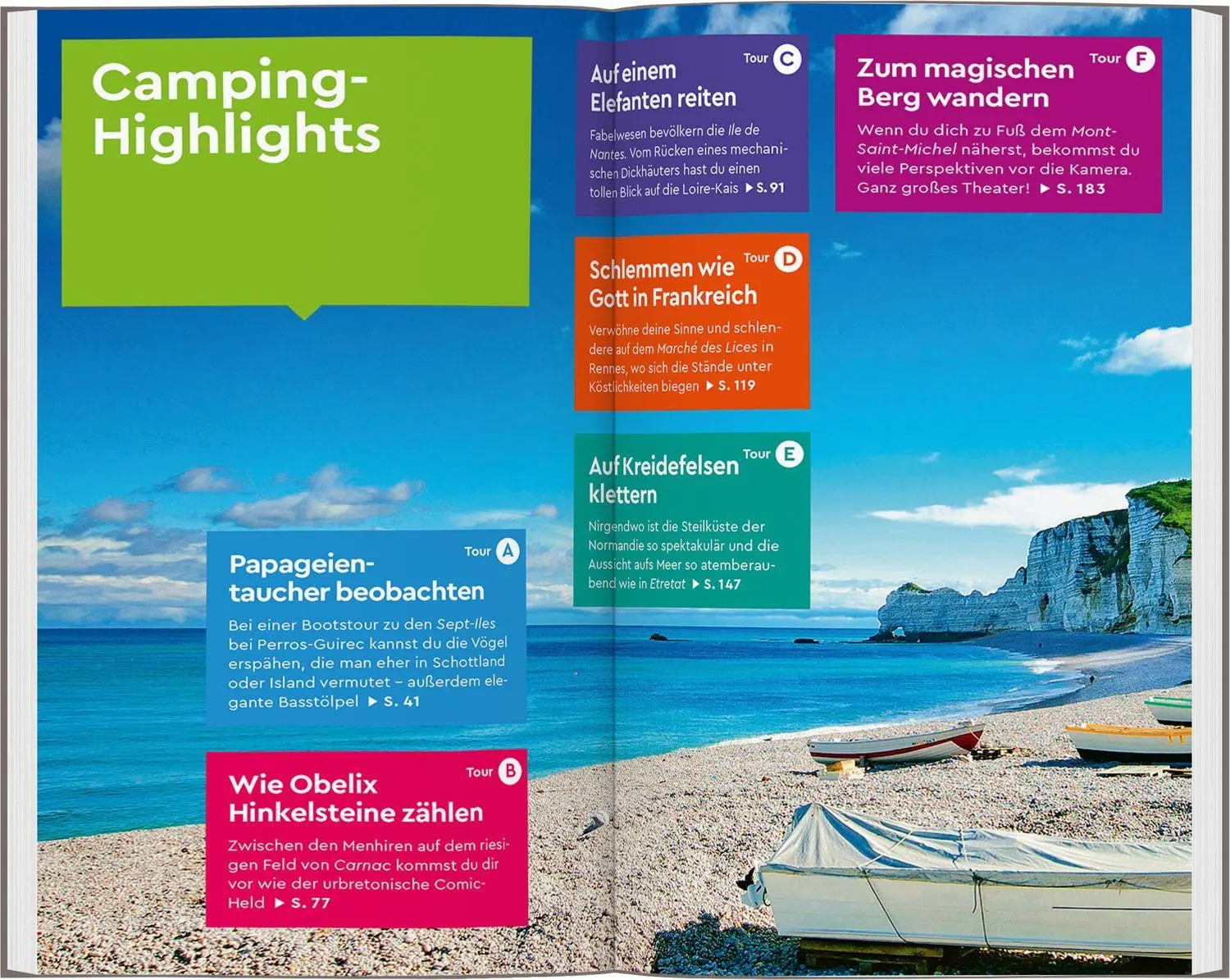 Bild: 9783575021267 | MARCO POLO Camper Guide Bretagne &amp; Normandie | Ralf Johnen | Buch