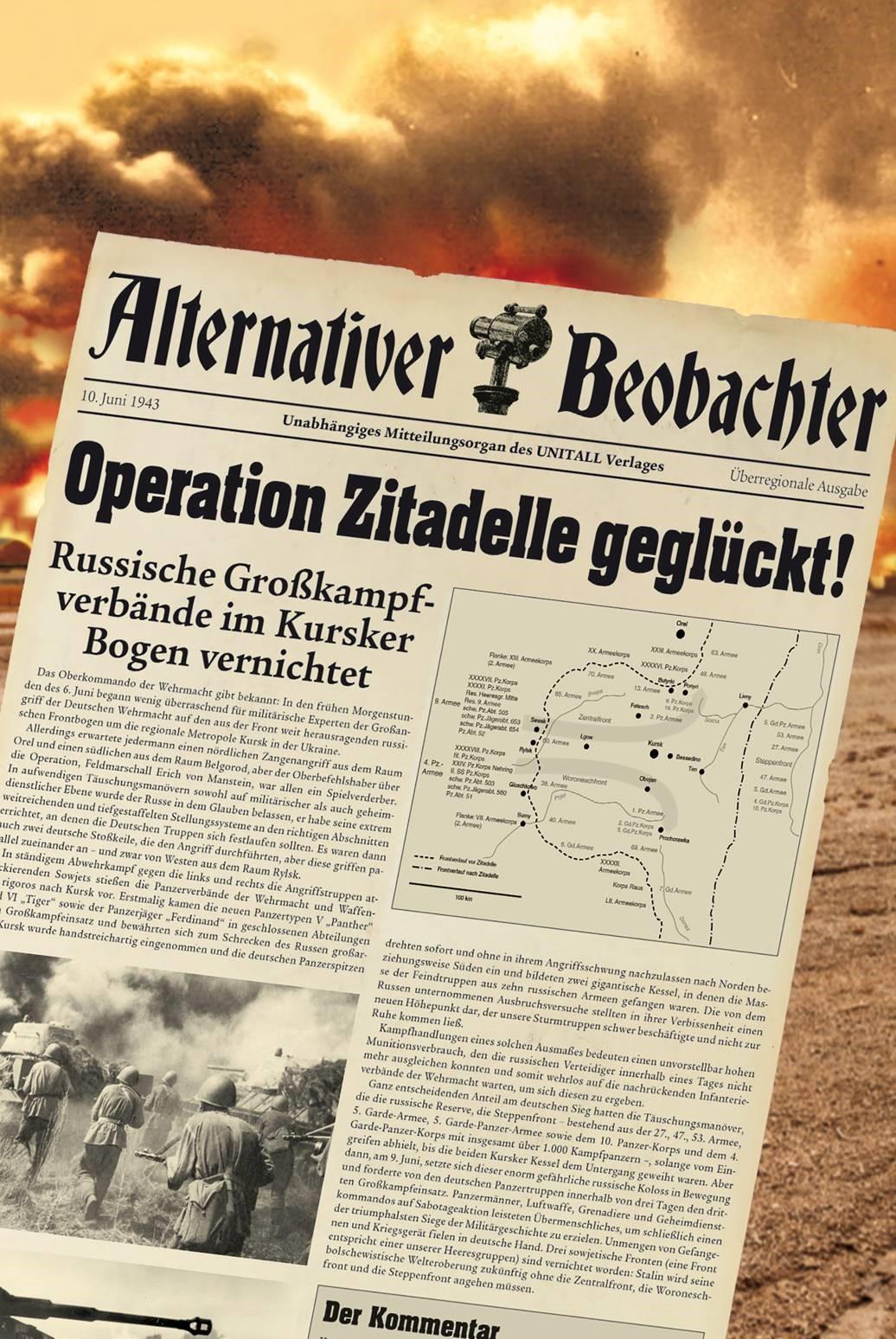 Cover: 9783956341267 | Alternativer Beobachter: Operation Zitadelle geglückt! | Schempp