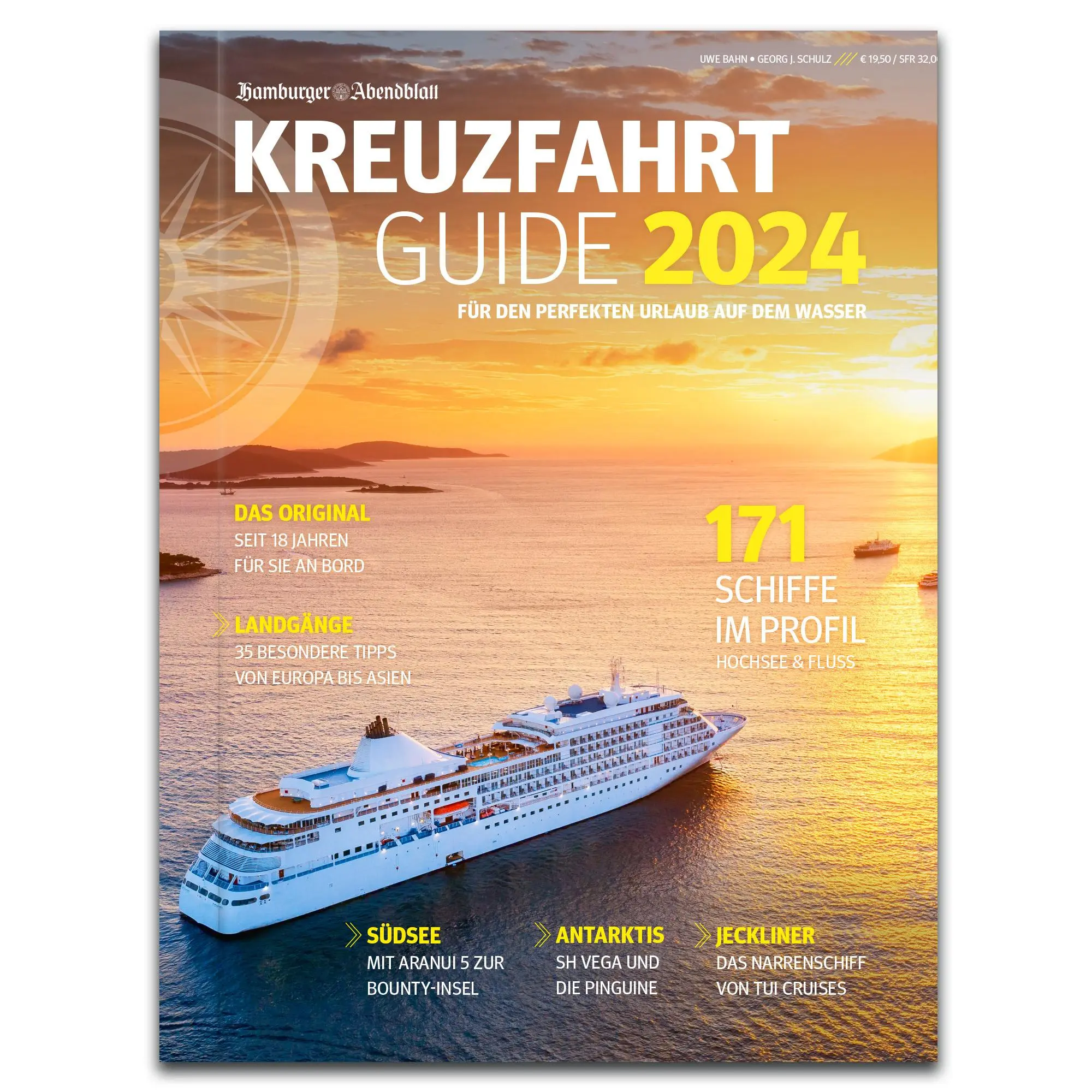 Cover: 9783958561267 | Kreuzfahrt Guide 2024 | Hamburger Abendblatt (u. a.) | Taschenbuch