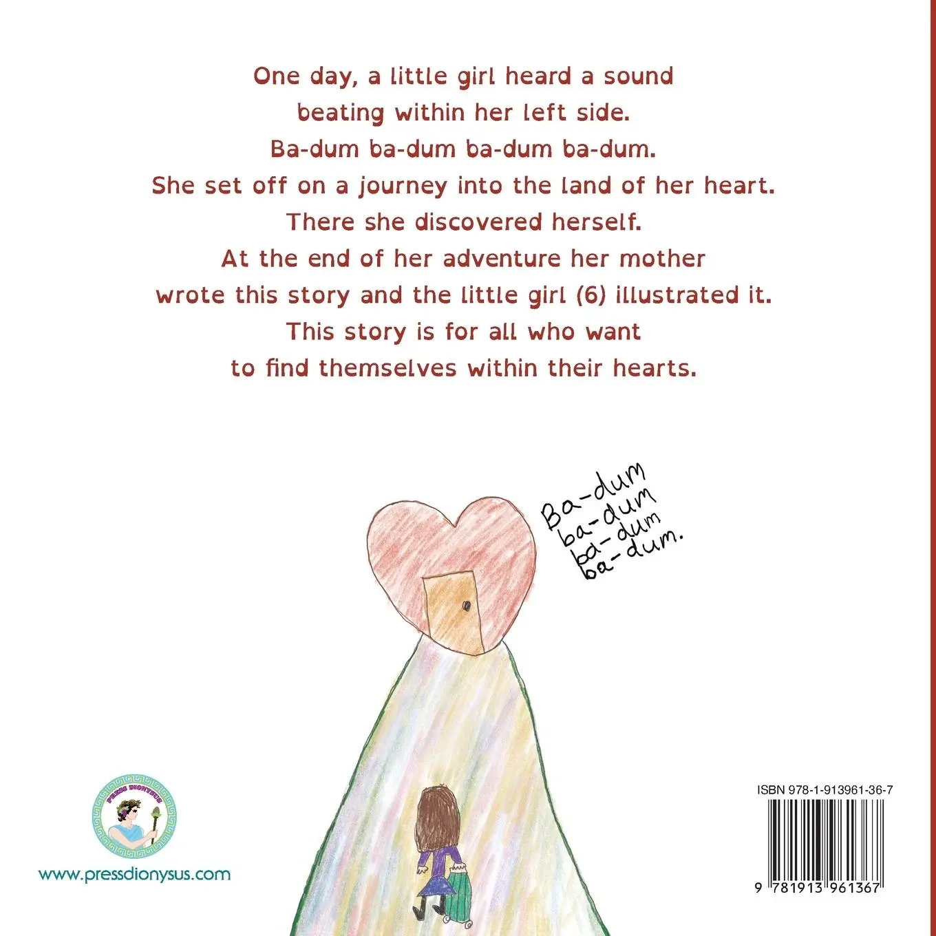 Rückseite: 9781913961367 | THE LITTLE GIRL WITH A BIG HEART | Cagri Oral | Taschenbuch | Englisch