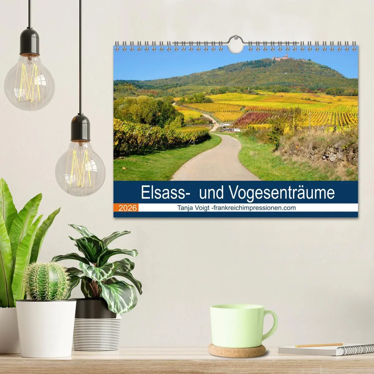 Bild: 9783457821367 | Elsass- und Vogesenträume (Wandkalender 2026 DIN A4 quer), CALVENDO...