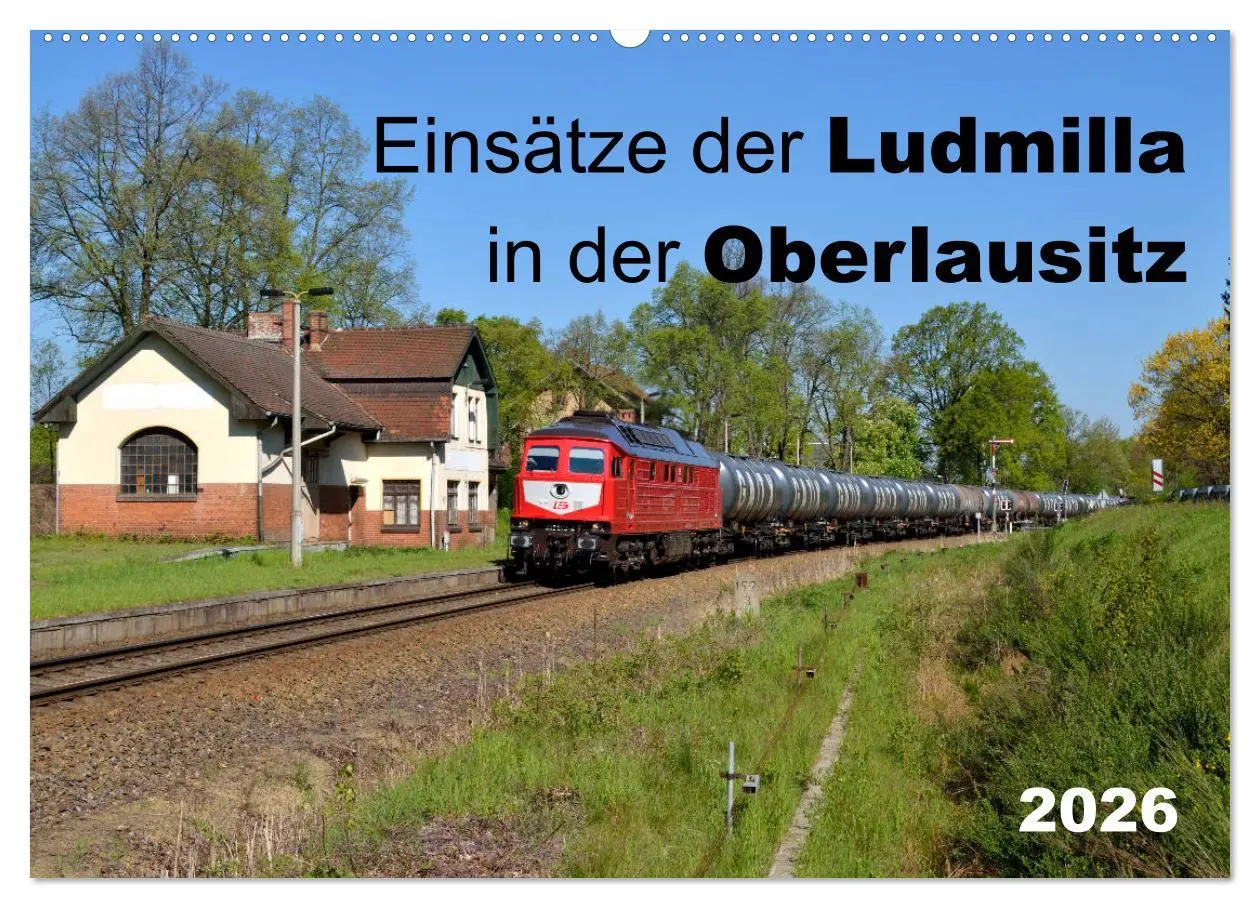 Cover: 9783516081367 | Einsätze der Ludmilla in der Oberlausitz 2026 (Wandkalender 2026...