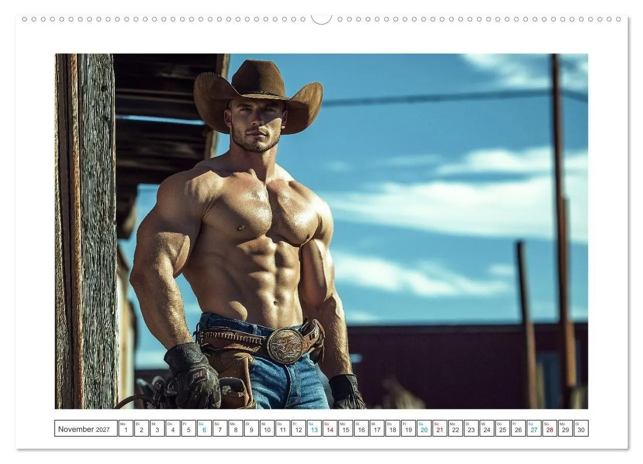 Bild: 9783516911367 | Sattel mich, Cowboy! (hochwertiger Premium Wandkalender 2027 DIN A2...