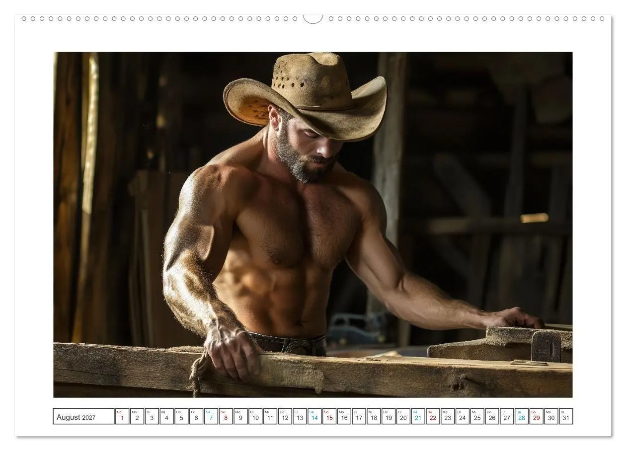 Bild: 9783516911367 | Sattel mich, Cowboy! (hochwertiger Premium Wandkalender 2027 DIN A2...