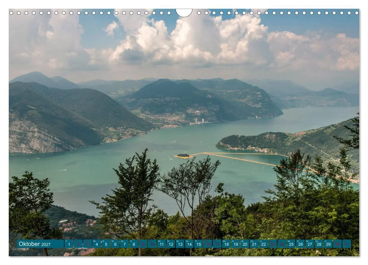 Bild: 9783569481367 | Iseo-See (Wandkalender 2027 DIN A3 quer), CALVENDO Monatskalender