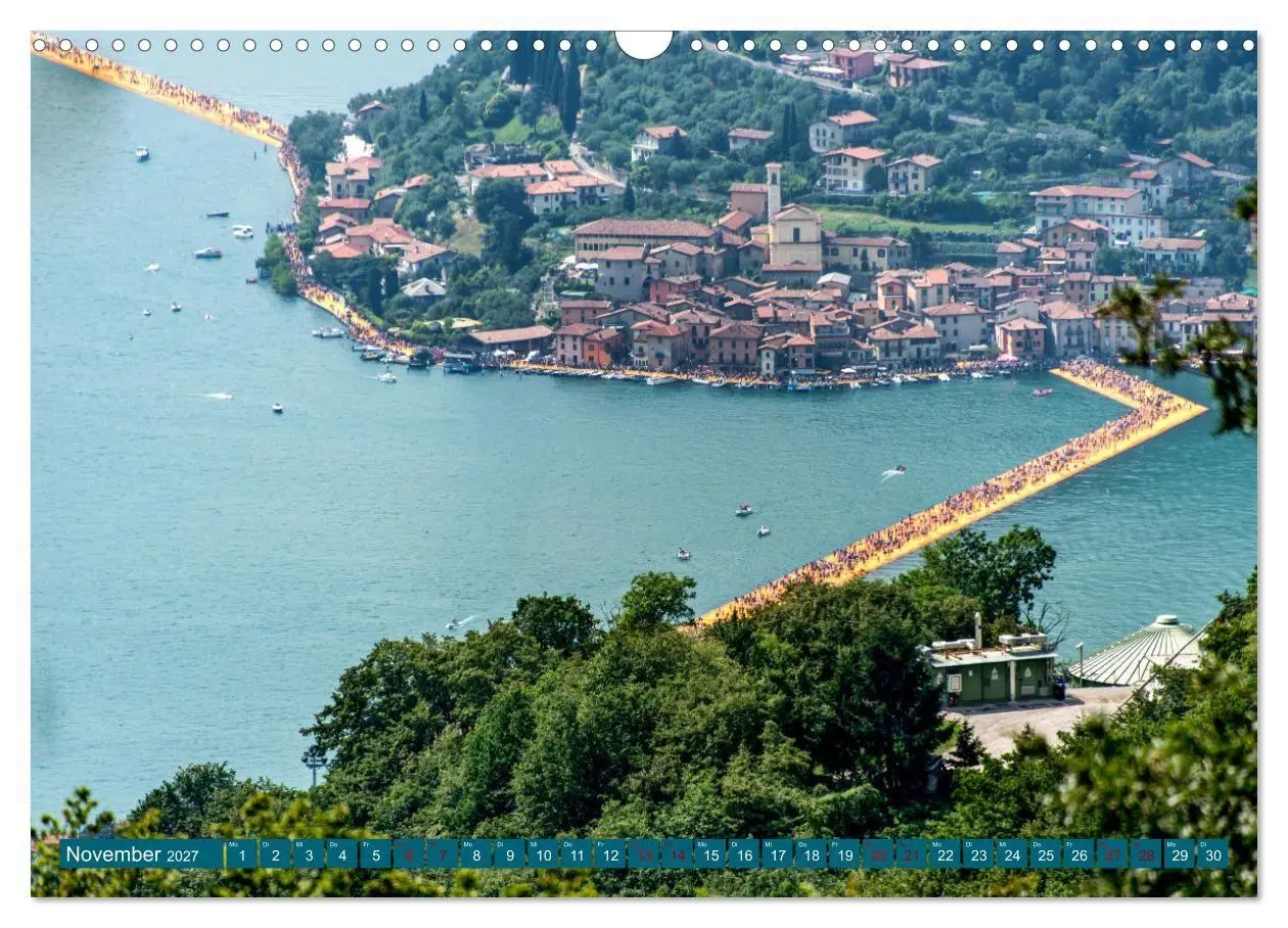 Bild: 9783569481367 | Iseo-See (Wandkalender 2027 DIN A3 quer), CALVENDO Monatskalender