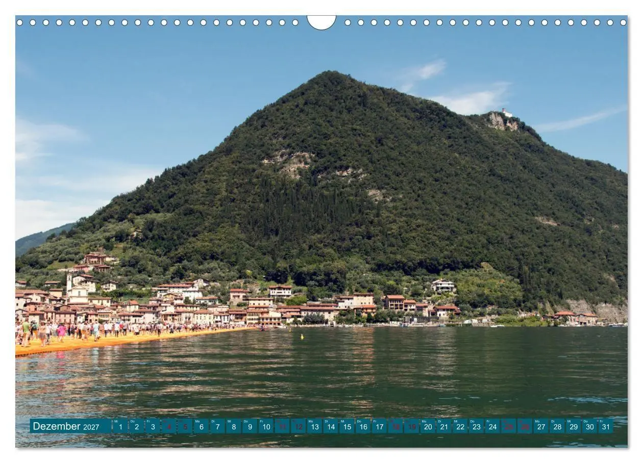Bild: 9783569481367 | Iseo-See (Wandkalender 2027 DIN A3 quer), CALVENDO Monatskalender