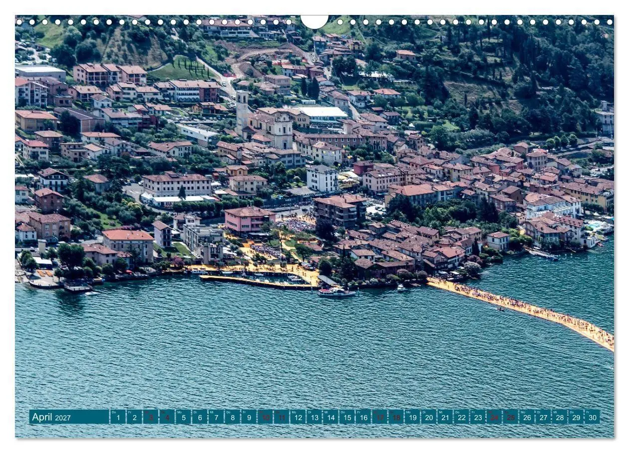 Bild: 9783569481367 | Iseo-See (Wandkalender 2027 DIN A3 quer), CALVENDO Monatskalender