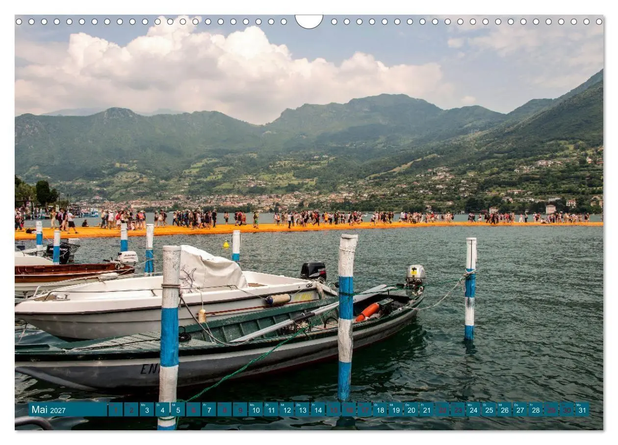 Bild: 9783569481367 | Iseo-See (Wandkalender 2027 DIN A3 quer), CALVENDO Monatskalender