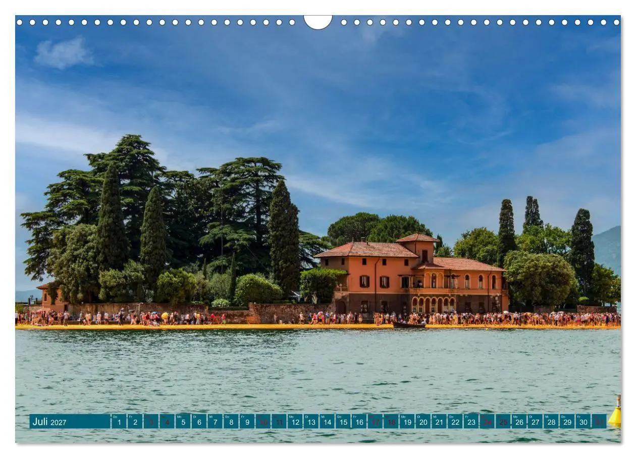 Bild: 9783569481367 | Iseo-See (Wandkalender 2027 DIN A3 quer), CALVENDO Monatskalender