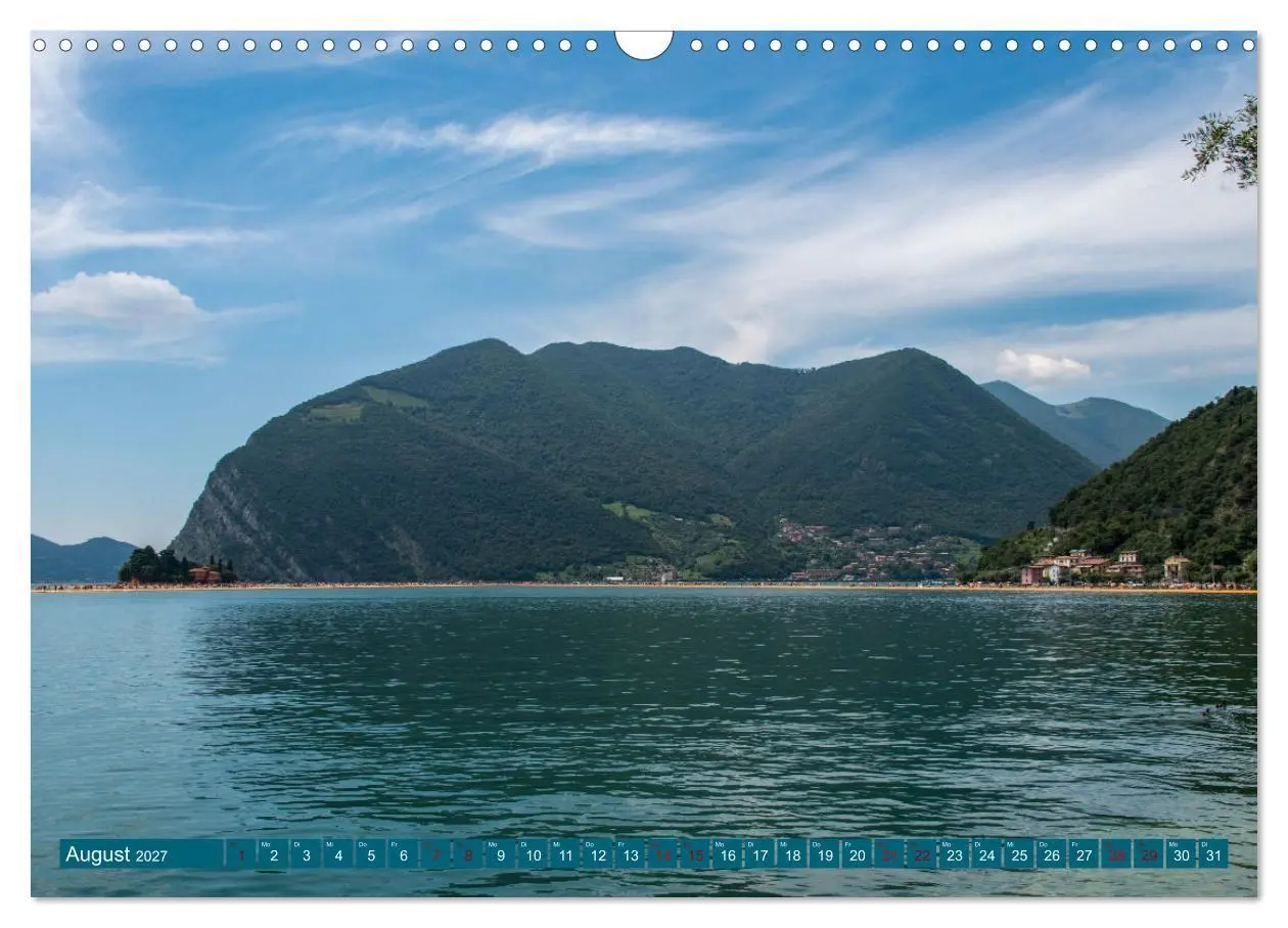 Bild: 9783569481367 | Iseo-See (Wandkalender 2027 DIN A3 quer), CALVENDO Monatskalender
