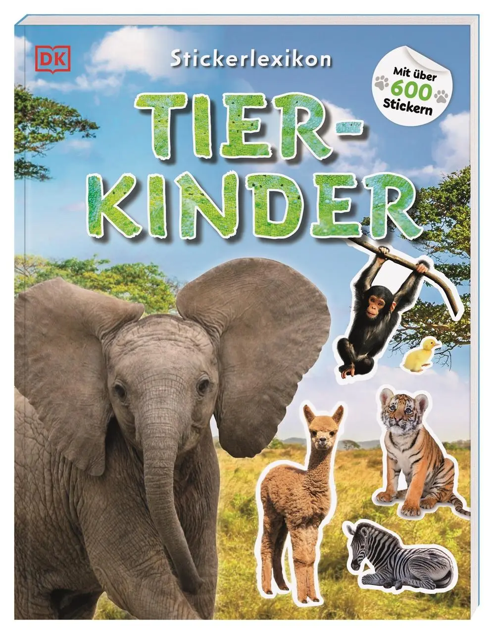 Cover: 9783831041367 | Sticker-Lexikon. Tierkinder | DK Verlag - Kids | Taschenbuch | 72 S.