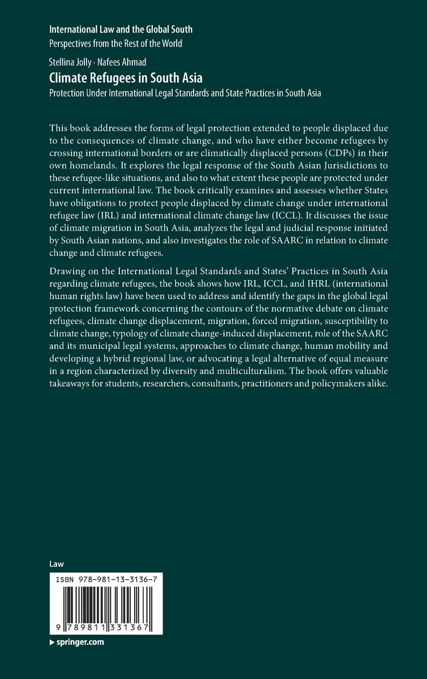 Rückseite: 9789811331367 | Climate Refugees in South Asia | Nafees Ahmad (u. a.) | Buch | xvi