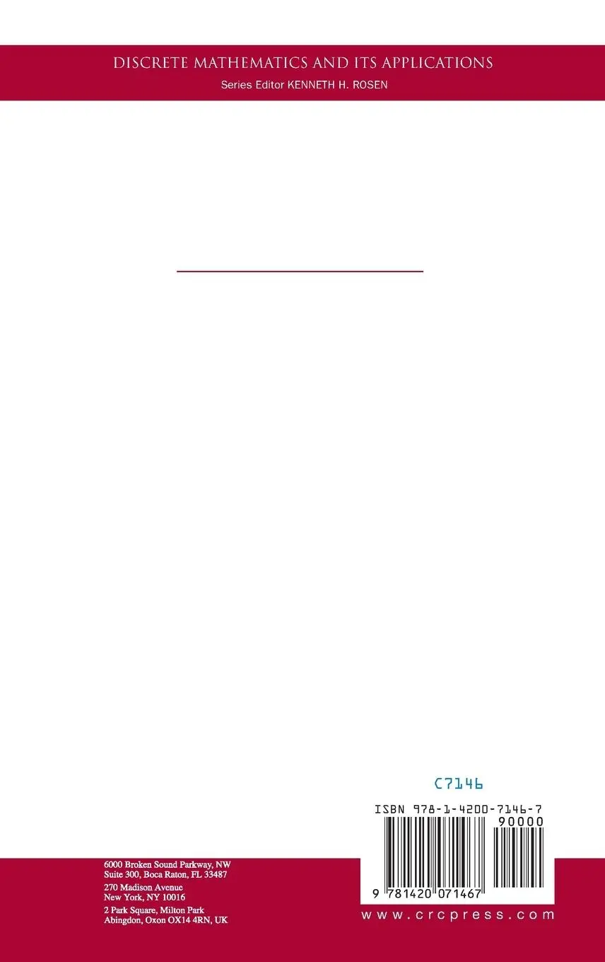 Rückseite: 9781420071467 | Elliptic Curves | Number Theory and Cryptography, Second Edition