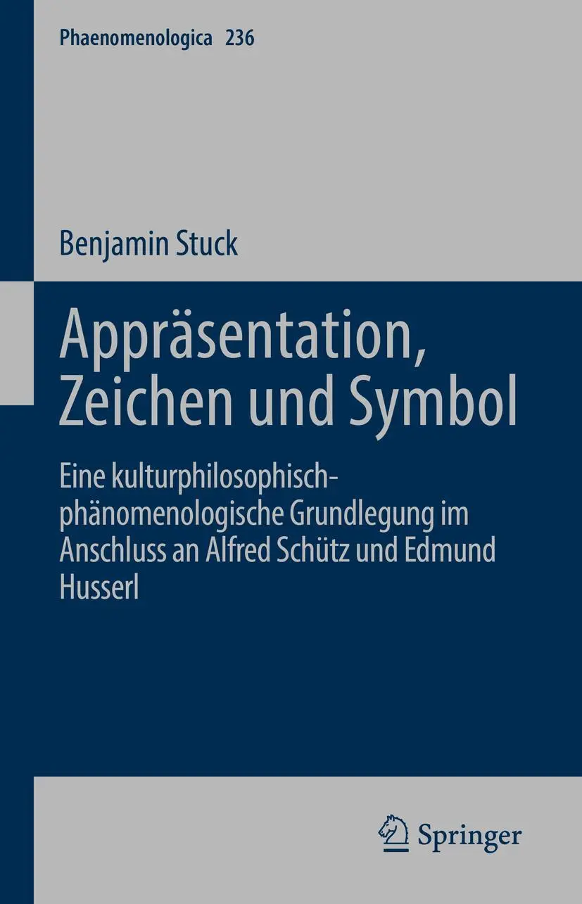 Cover: 9783030951467 | Appräsentation, Zeichen und Symbol | Benjamin Stuck | Buch | ix | 2022