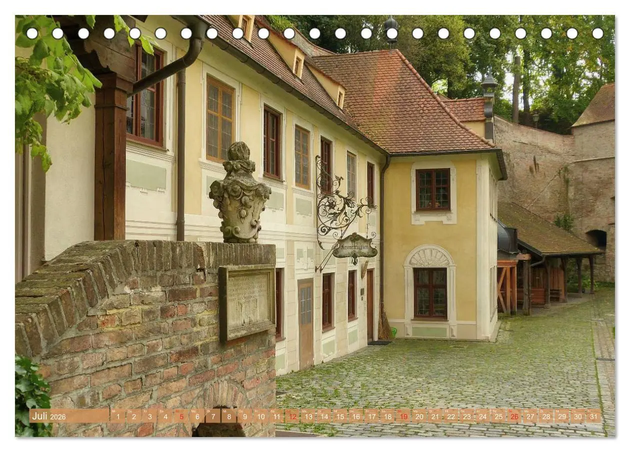 Bild: 9783457741467 | Unterwegs in Augsburg (Tischkalender 2026 DIN A5 quer), CALVENDO...