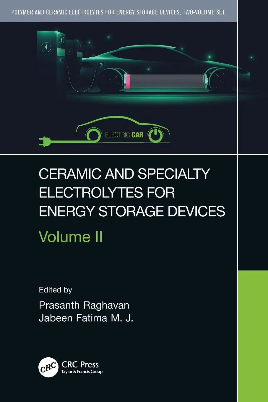 Cover: 9780367701567 | Ceramic and Specialty Electrolytes for Energy Storage Devices | Buch