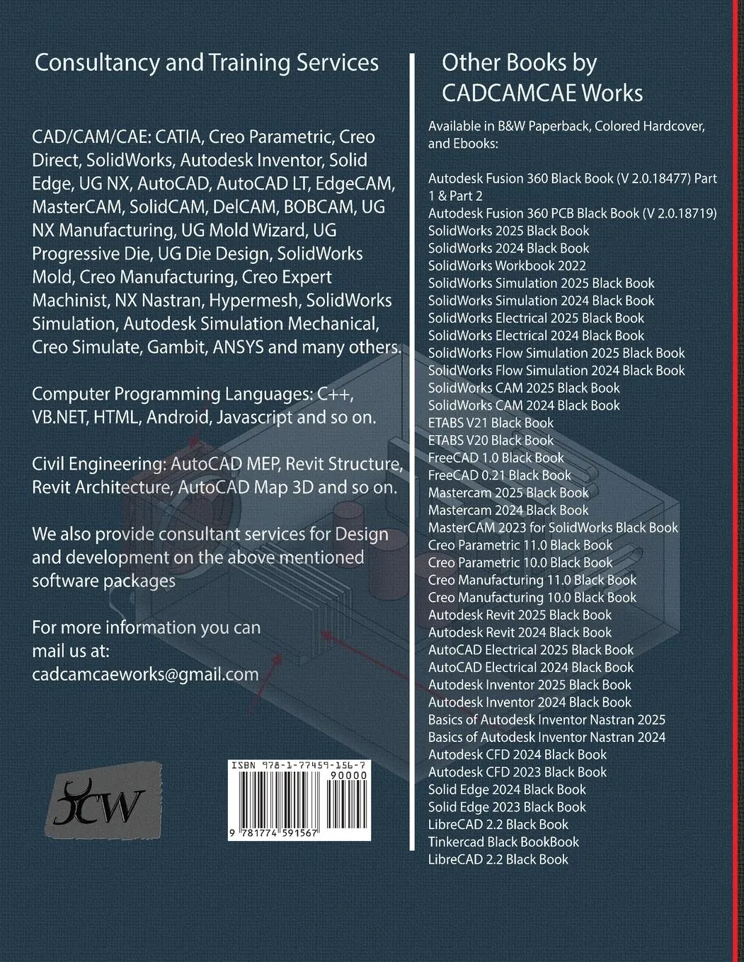 Rückseite: 9781774591567 | SolidWorks Flow Simulation 2025 Black Book | Gaurav Verma (u. a.)