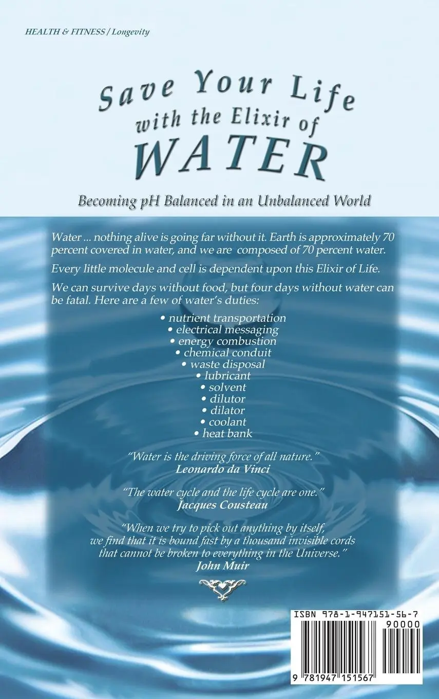 Rückseite: 9781947151567 | Save Your Life with the Elixir of Water | Blythe Ayne | Buch | 2018