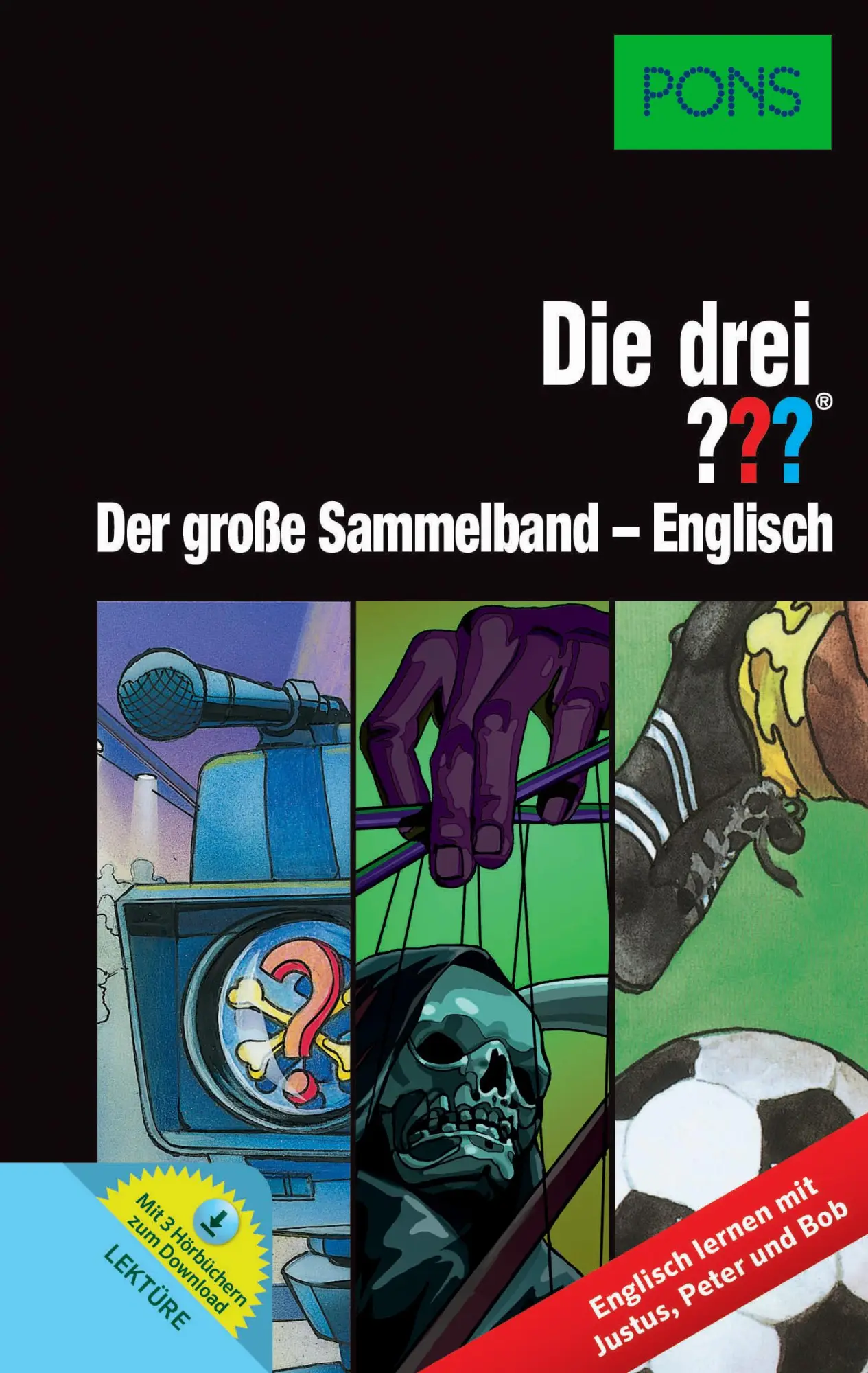 Cover: 9783120101567 | PONS Die drei ??? Der große Sammelband - Englisch | Buch | 381 S.