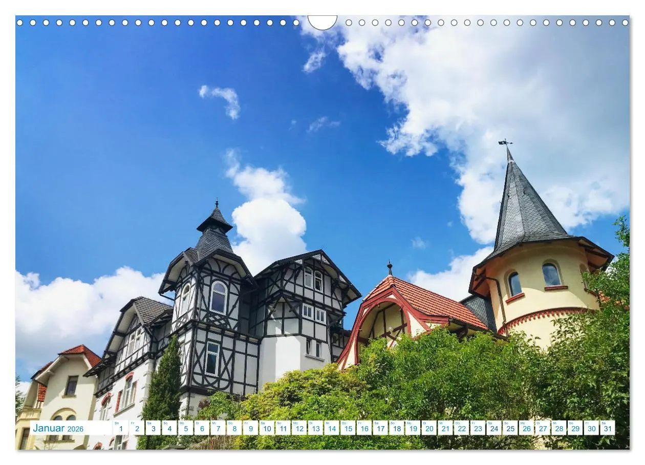 Bild: 9783457731567 | Eisenach Villen-Architektur Prachtstücke (Wandkalender 2026 DIN A3...