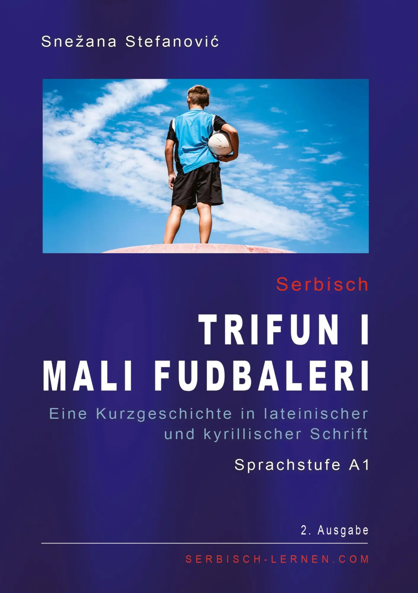 Cover: 9783757941567 | Serbisch "Trifun i mali fudbaleri", Sprachstufe A1 | Stefanovic | Buch