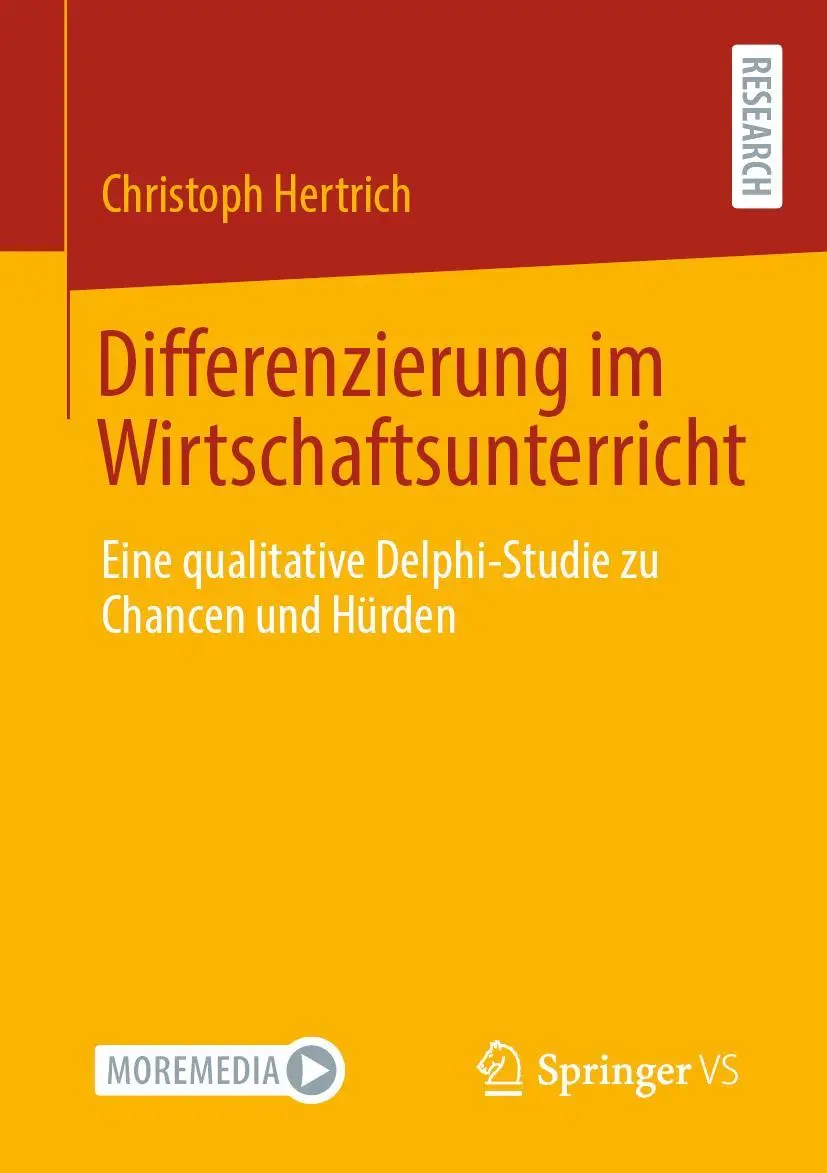 Cover: 9783658311667 | Differenzierung im Wirtschaftsunterricht | Christoph Hertrich | Buch