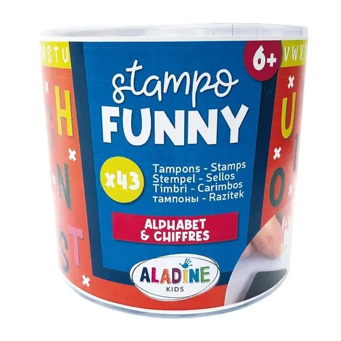 Cover: 3660016851767 | ALADINE - Kinder Stempel Funny Buchstaben &amp; Zahlen | 3085176 | 2024