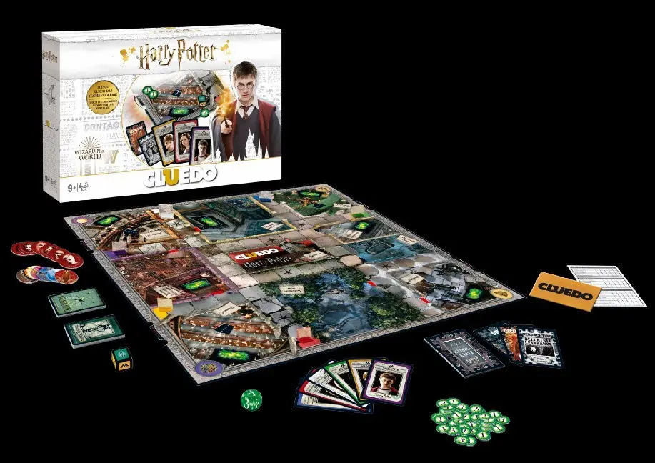 Bild: 4035576011767 | Cluedo, Harry Potter NEW WHITE Edition (Spiel) | neues Design | Spiel