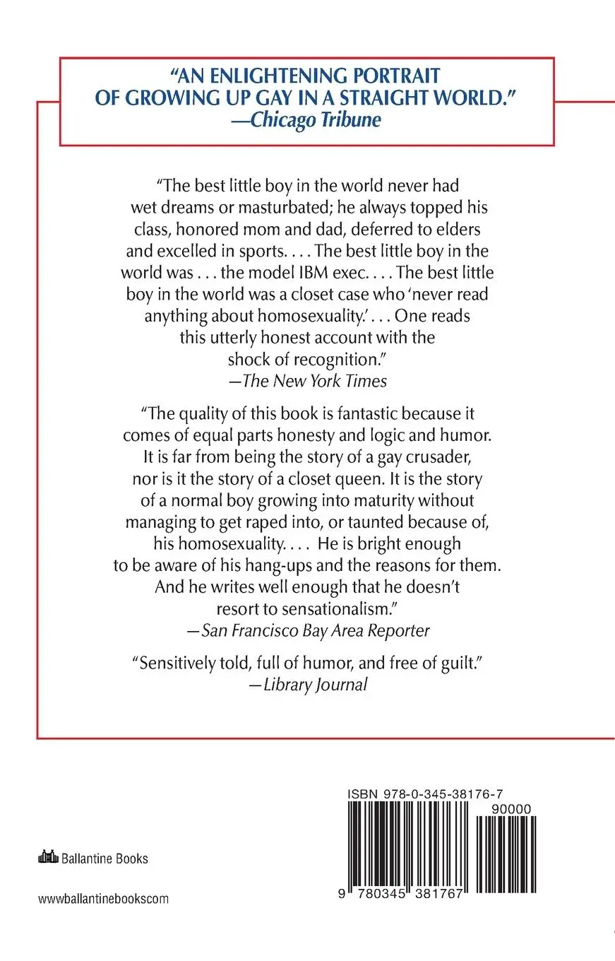 Rückseite: 9780345381767 | The Best Little Boy in the World | Andrew Tobias (u. a.) | Taschenbuch