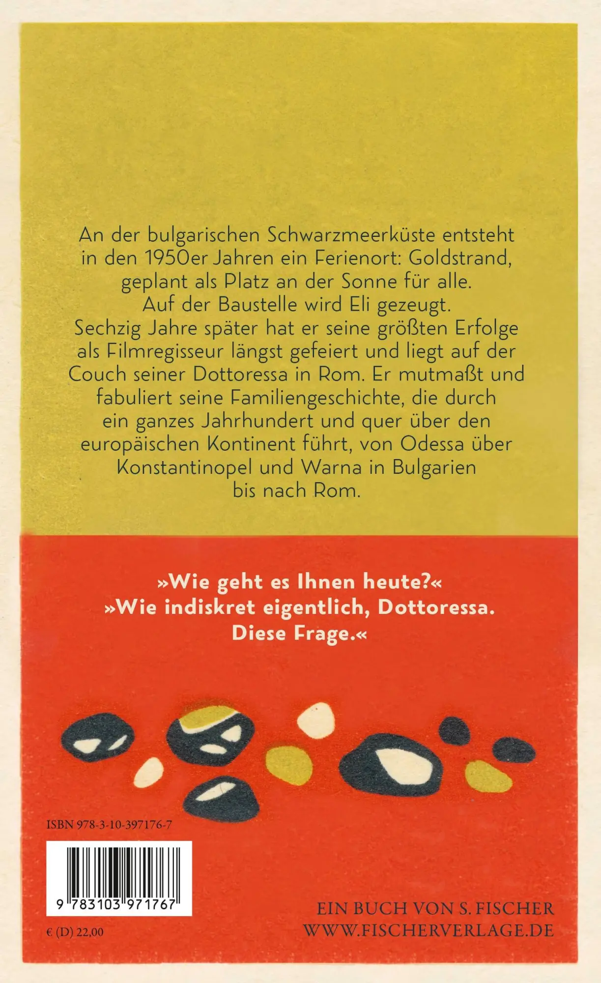 Rückseite: 9783103971767 | Goldstrand | Roman | Katerina Poladjan | Buch | 160 S. | Deutsch