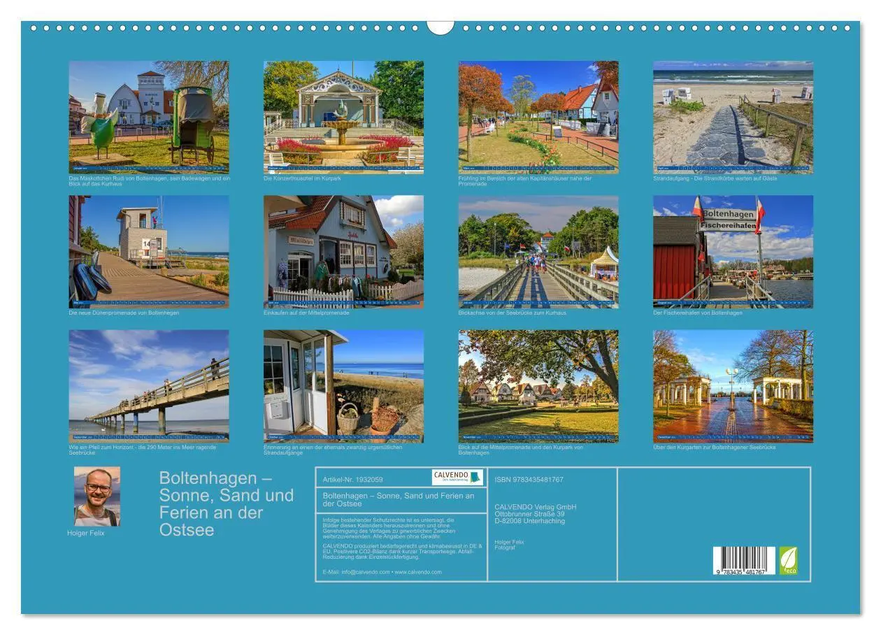 Bild: 9783435481767 | Boltenhagen - Sonne, Sand und Ferien an der Ostsee (Wandkalender...