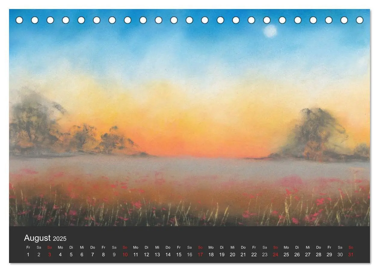 Bild: 9783435621767 | Landschaftspastelle (Tischkalender 2025 DIN A5 quer), CALVENDO...
