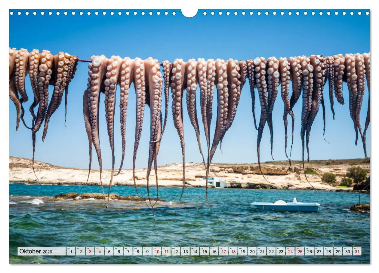 Bild: 9783457571767 | Griechische Inseln - Ein Jahr im Mittelmeer (Wandkalender 2026 DIN...