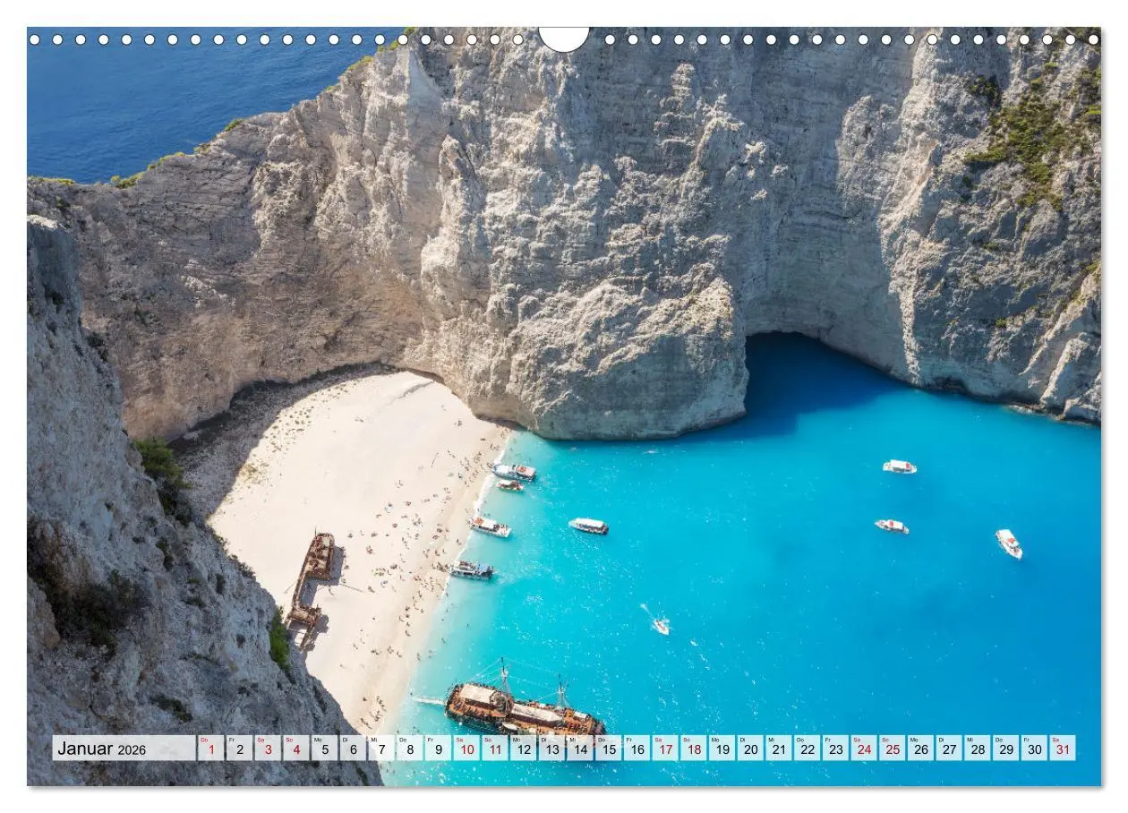 Bild: 9783457571767 | Griechische Inseln - Ein Jahr im Mittelmeer (Wandkalender 2026 DIN...